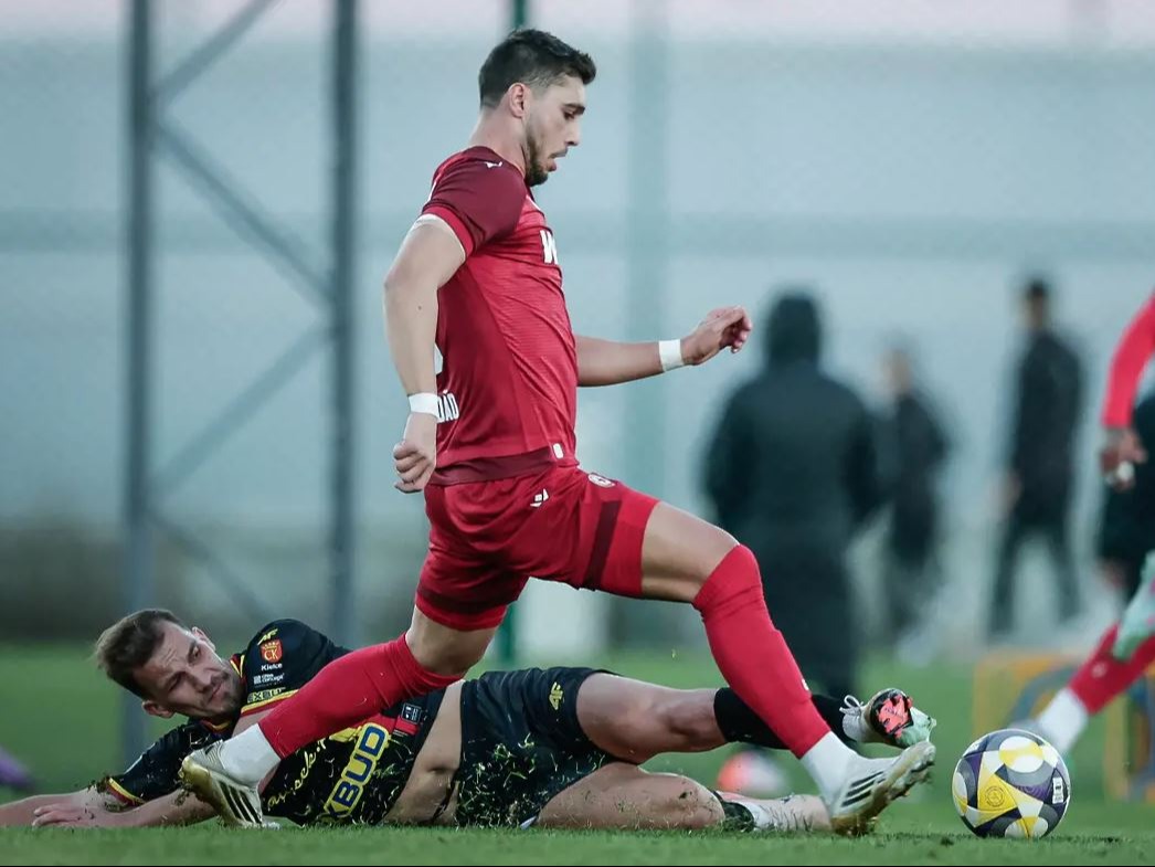 ЦСКА отстъпи на поляци в първата контрола