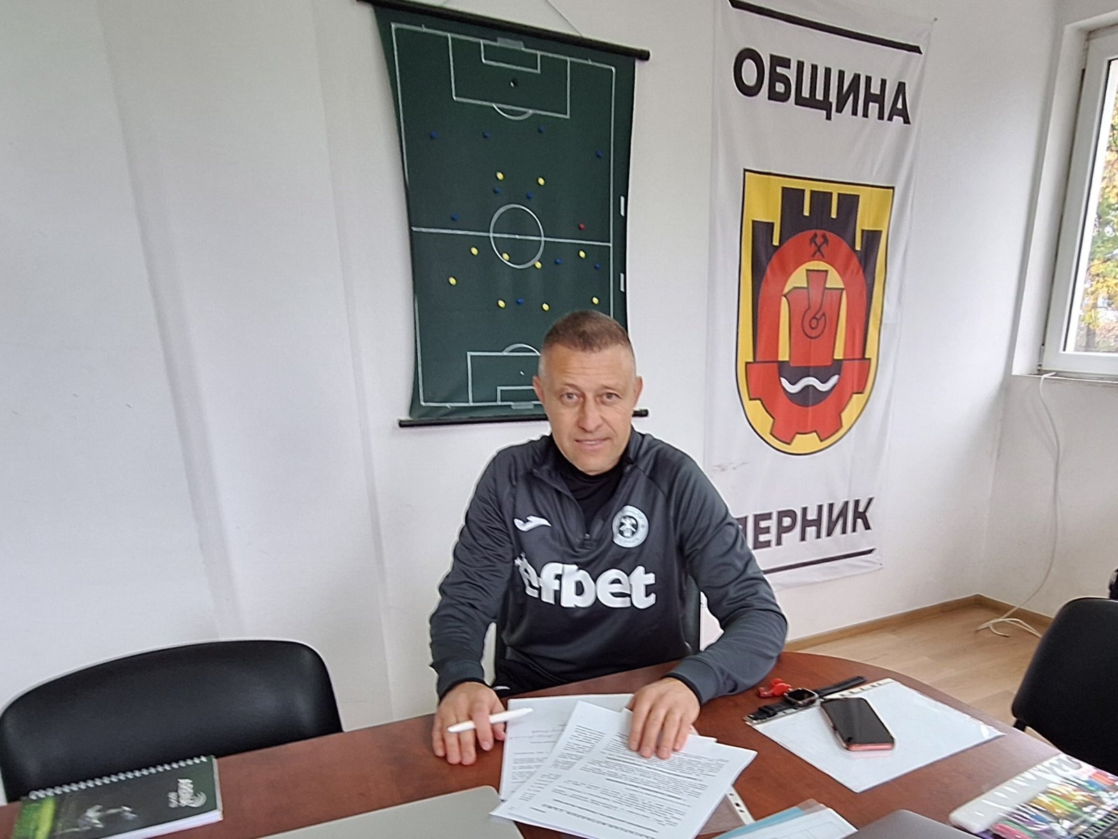 Владимир Манчев е новият старши треньор на Миньор Перник